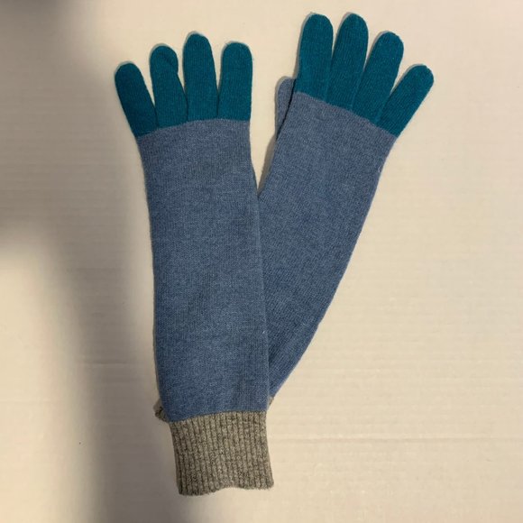 Soft & Warml Moschino Multi Colored Long Gloves Lambswool Plus - Picture 1 of 6